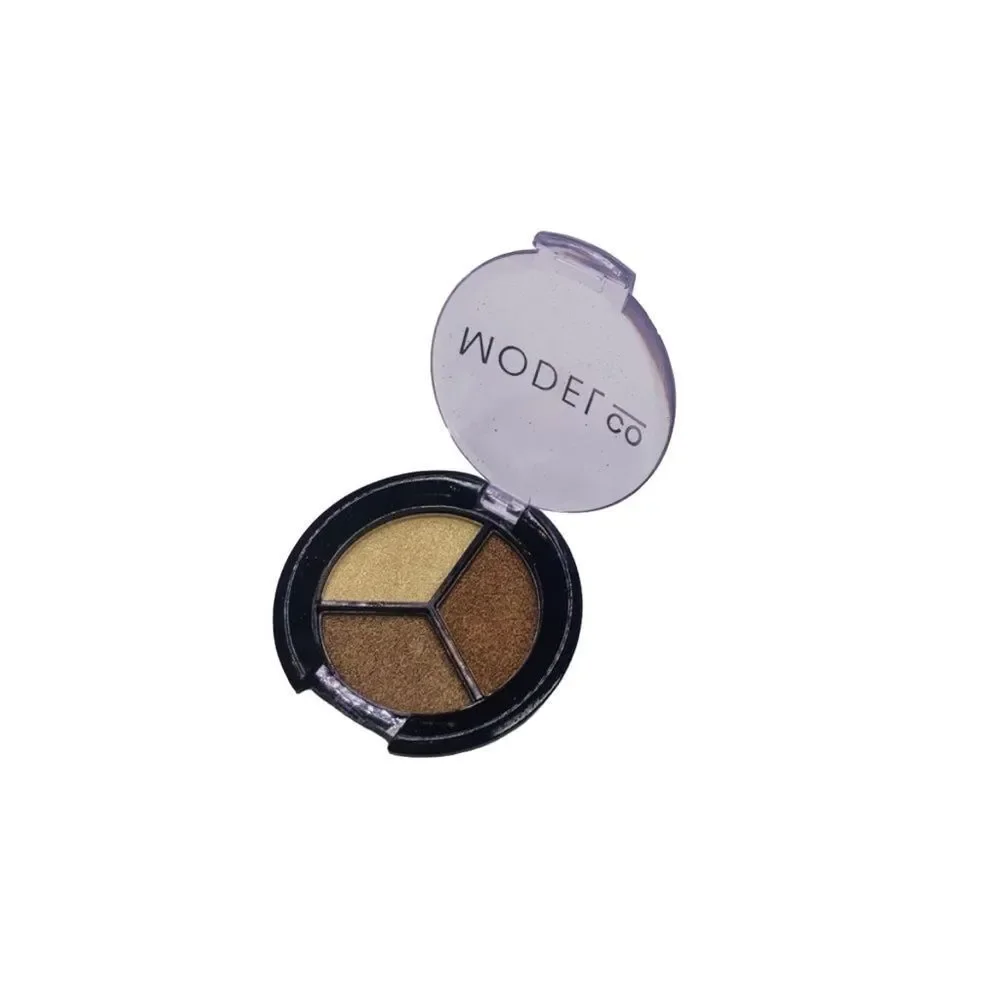 3/20💘Modelco Metallic Eyeshadow Trio St. Tropez